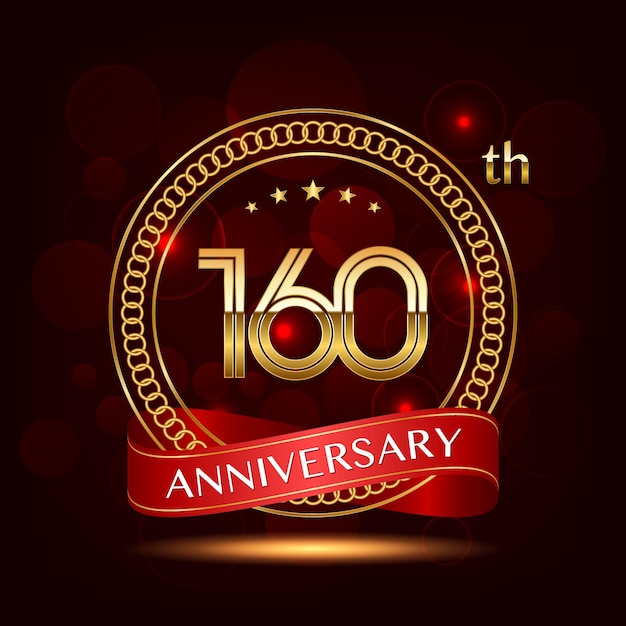 160th Anniversary logo design