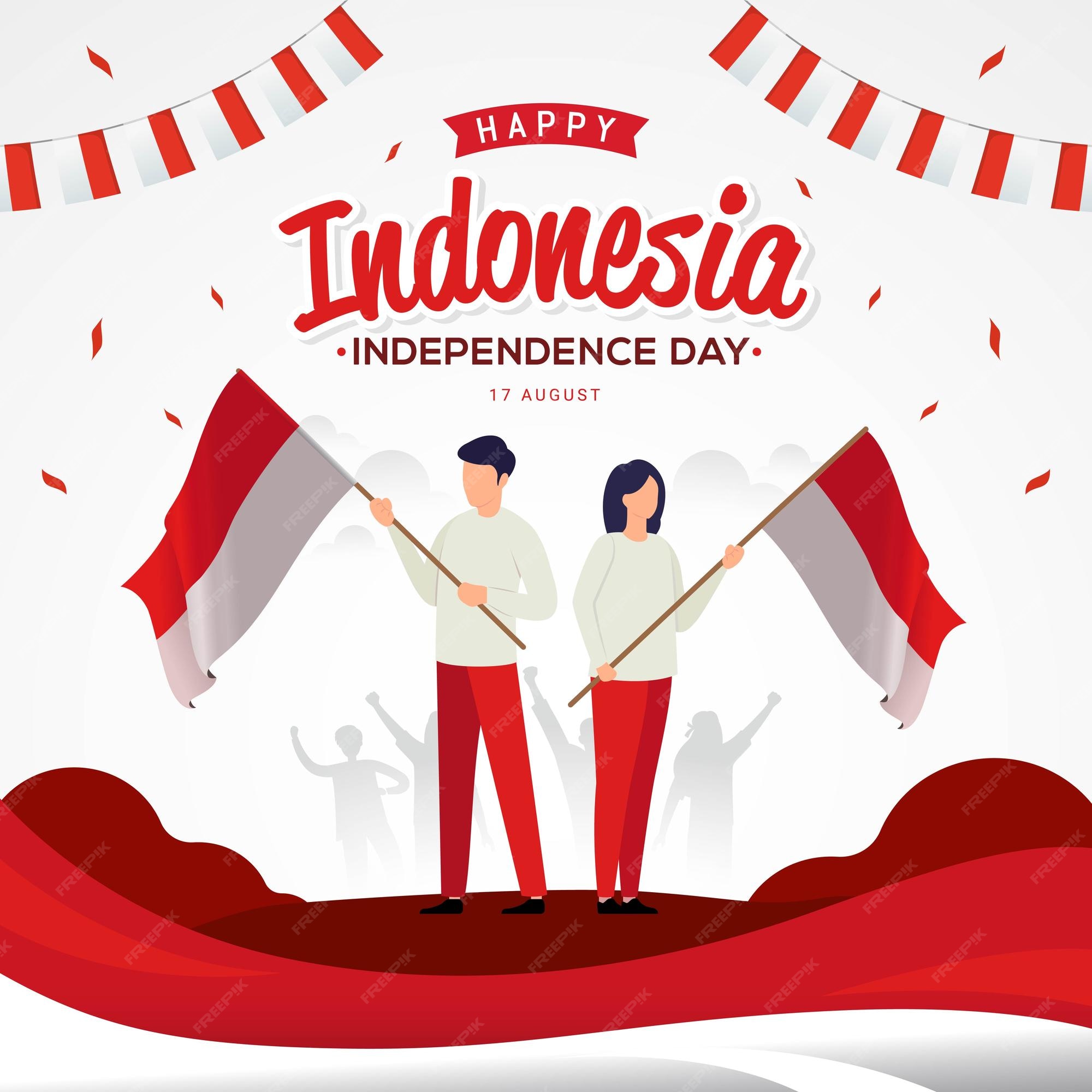 happy independence day indonesia steemitsteemit