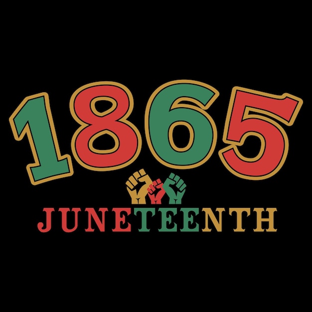 벡터 1865 juneteenth t 셔츠 juneteenth day t 셔츠