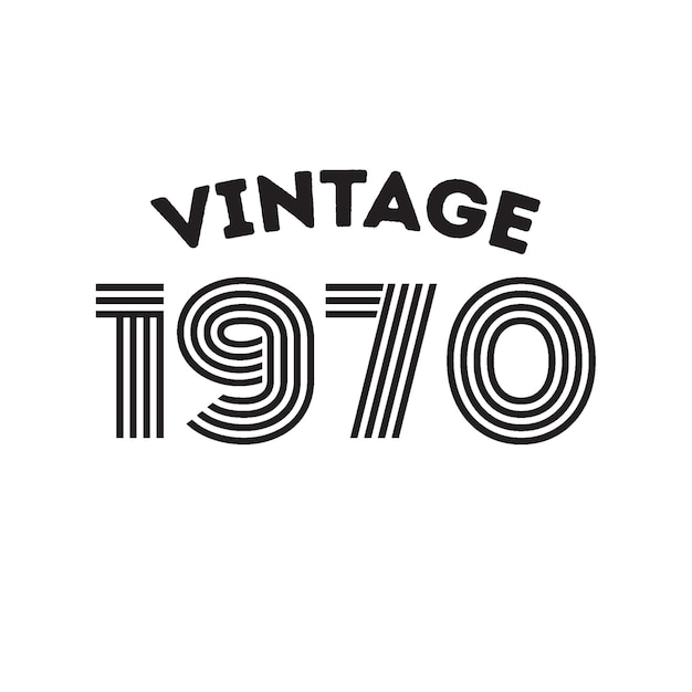 1970 vintage retro t shirt design,vector