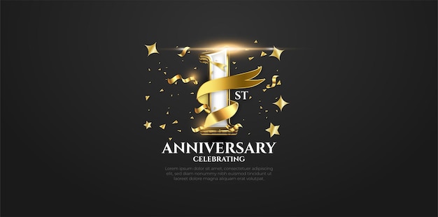 1주년 일러스트 배경