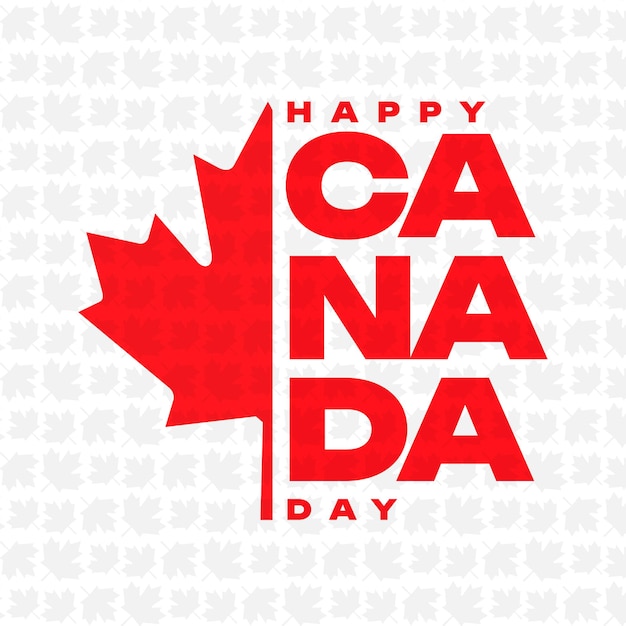 Vector 1st july canada day celebration instagram social media post banner templat