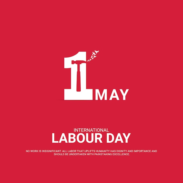 1st of may labour day Free Vector