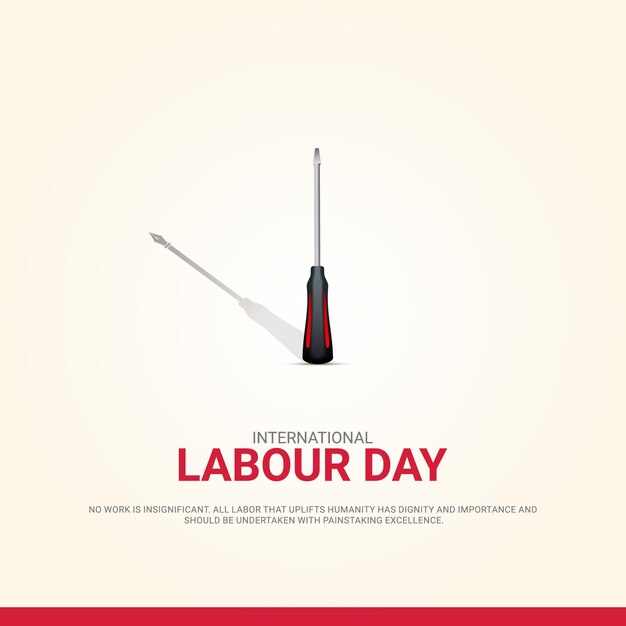 1st of may labour day Free Vector