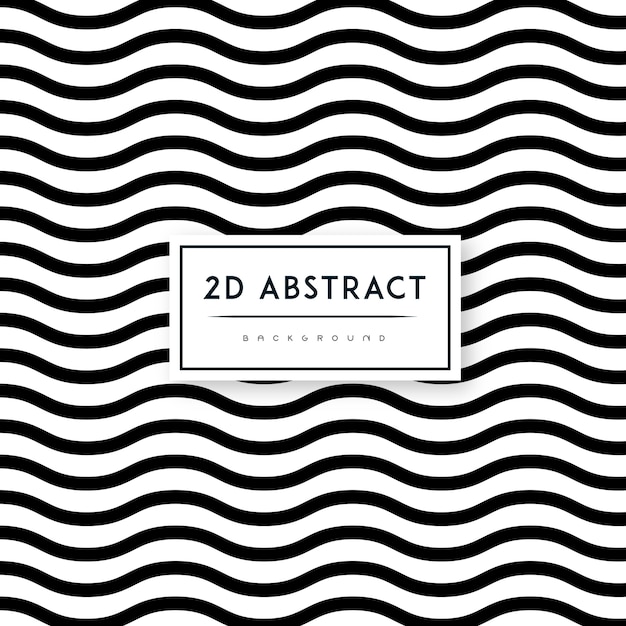 2-d vector abstract zwart-wit patroon als achtergrond