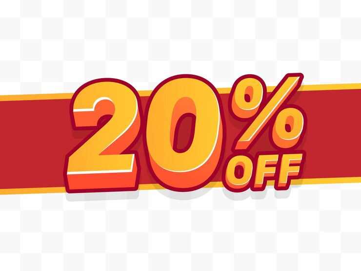 Vector 20 percent off