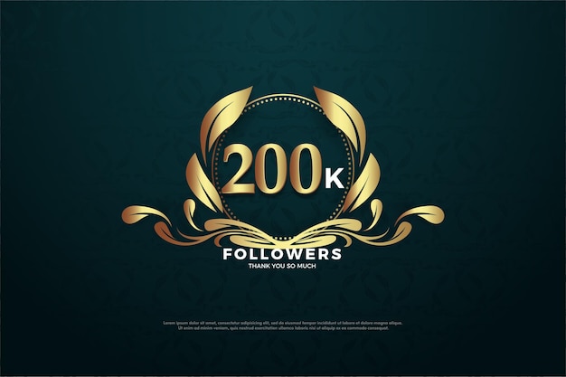 200.000 volgers met charismatische cijfers en symbolen.