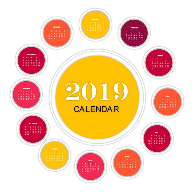 2019 Calendar