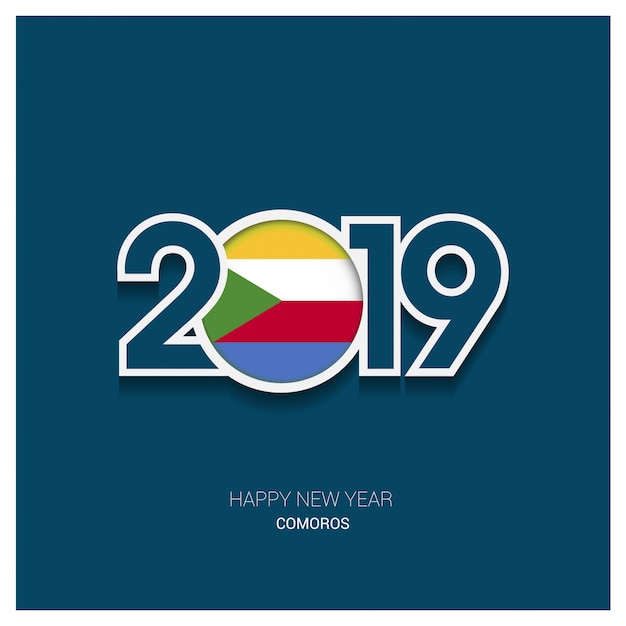 2019 Comoros Typography