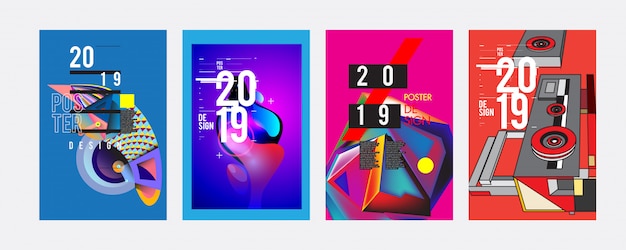 2019 poster design template