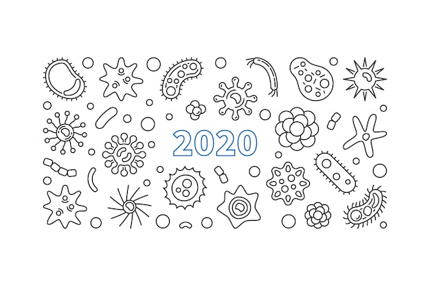 2020 Bacteria outline