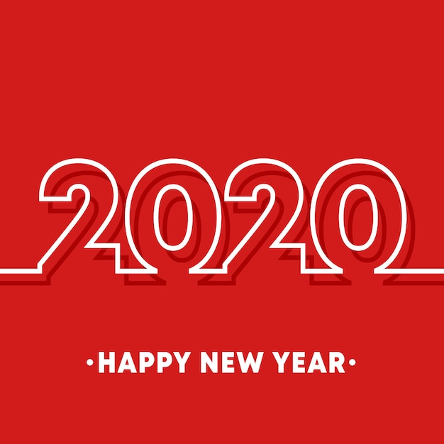 2020 happy new year