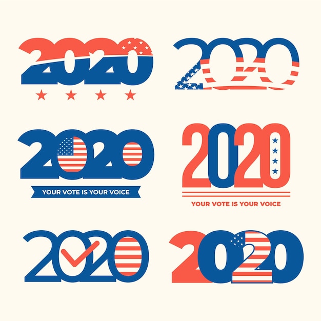 2020 us presidential election logos