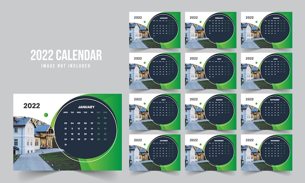 Calendario da tavolo 2022