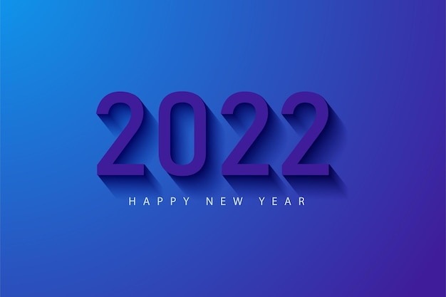 2022 new year background