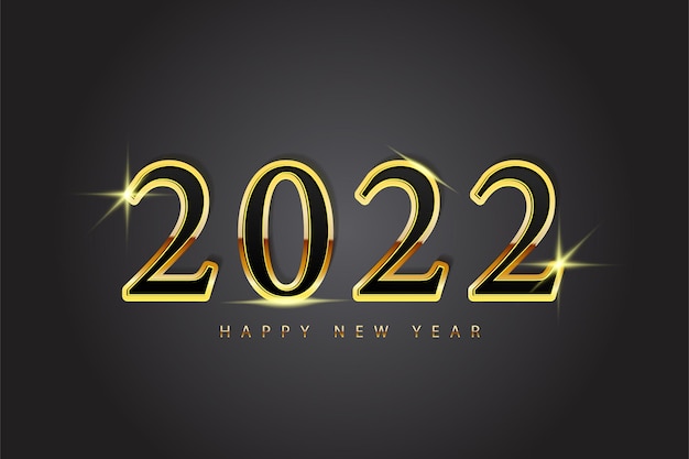 Premium Vector | 2022 new year background