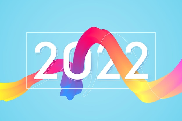 Carta del nuovo anno 2022