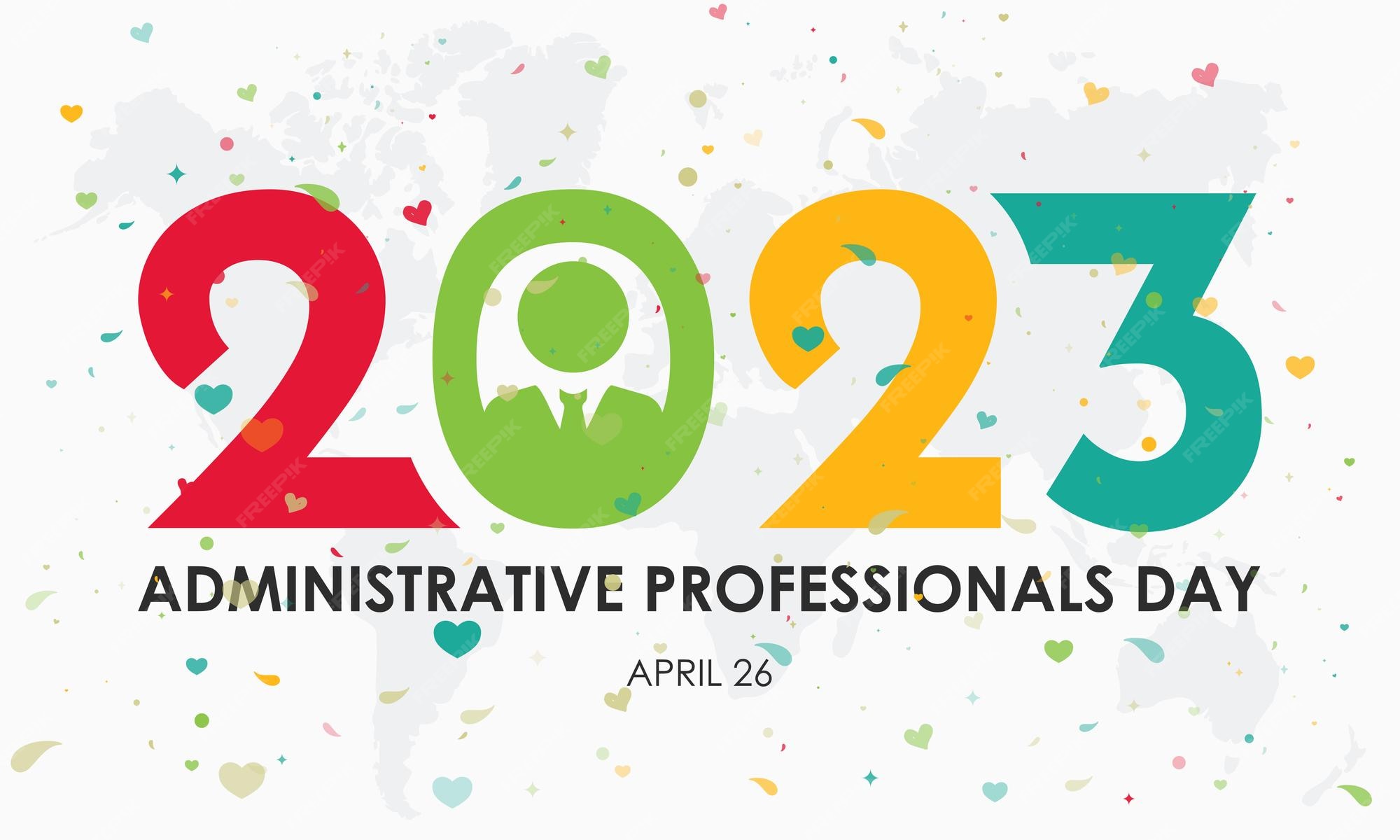 Premium Vector 2023 administrative professionals day secretaries