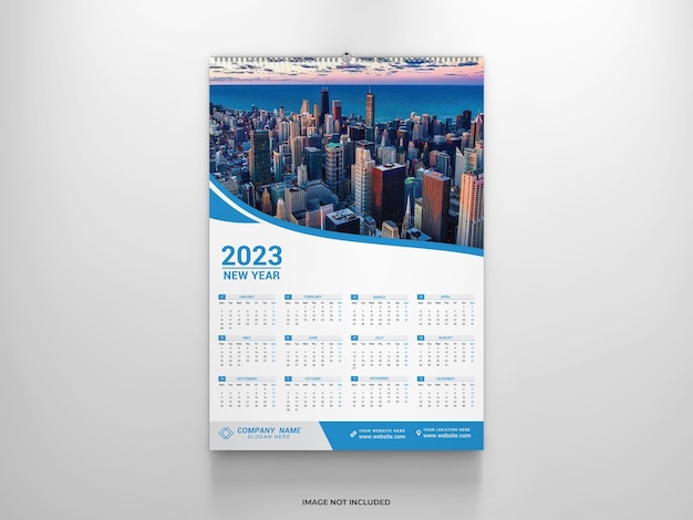 2023 calendar design template