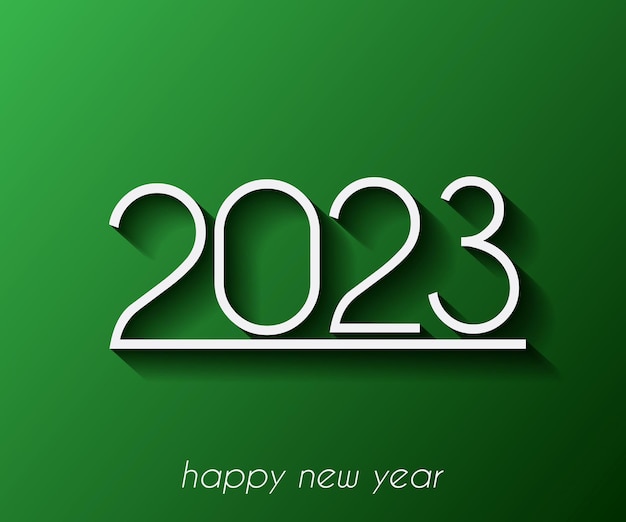 2023 Gelukkig Nieuwjaar achtergrond