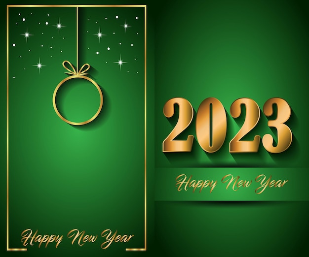 2023 Happy New Year background for your seasonal invitations festive posters greetings cards