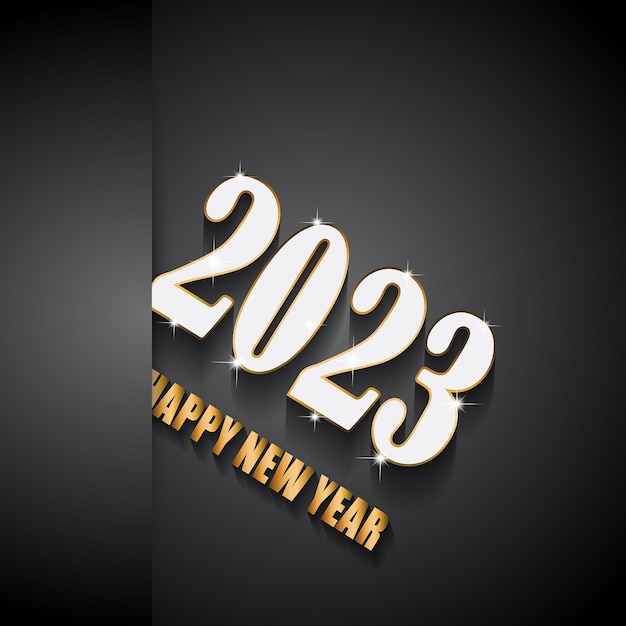 2023 Happy New Year background