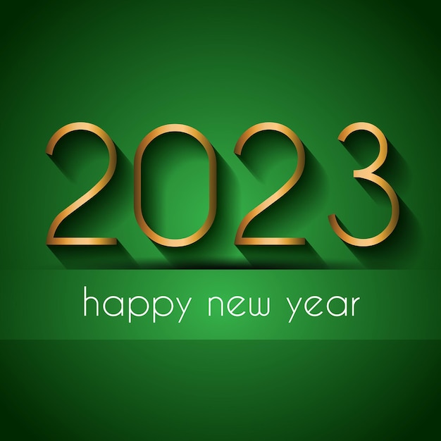 Sfondo di felice anno nuovo 2023