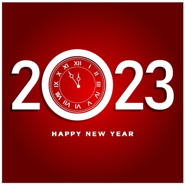 Vettore 2023 felice anno nuovo banner sfondo, 2023, capodanno, sfondo