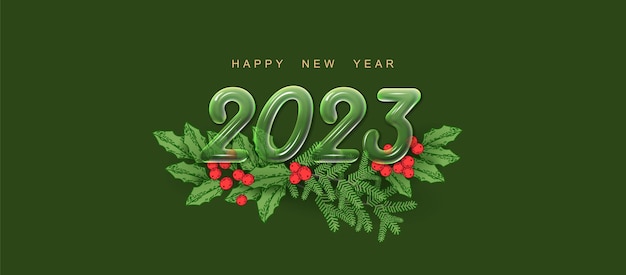 2023 Happy New Year banner