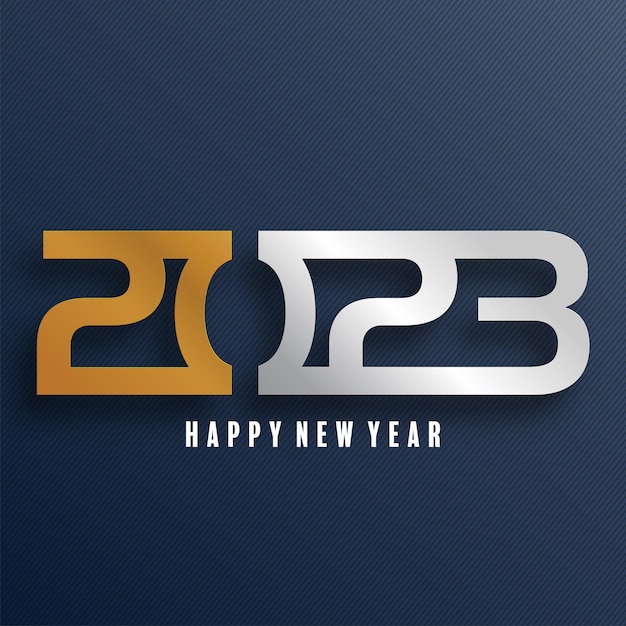 2023 happy new year design for greeting cards or for branding banner cover