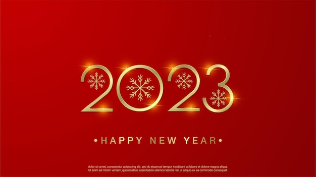 2023년 새해 복 많이 받으세요 골드 번호.