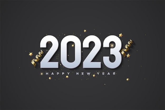 2023 happy new year luxury greeting