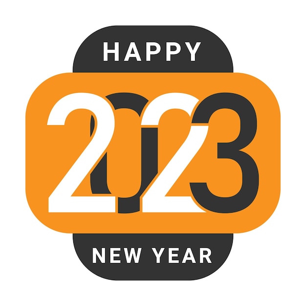 Vector 2023 happy new year