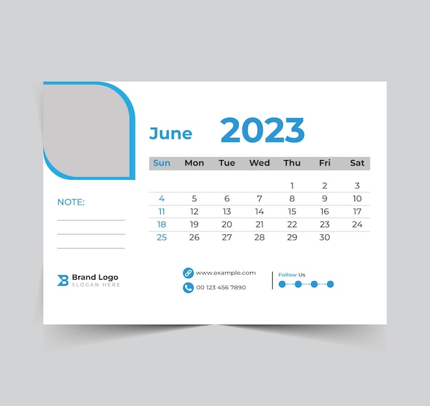 2023 kalender gelukkig nieuwjaar ontwerp