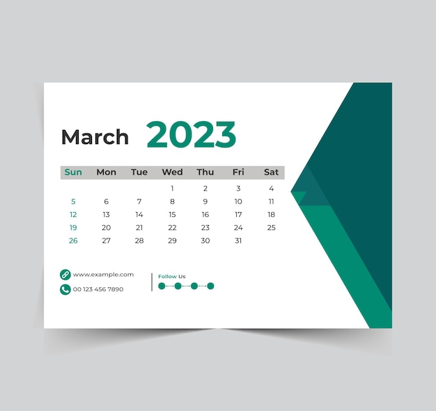 2023 Kalender Gelukkig Nieuwjaar Ontwerp