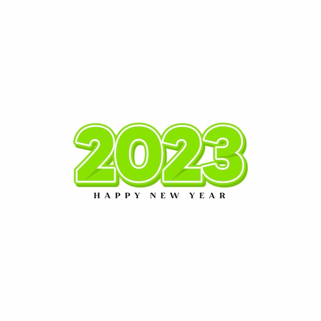 2023 logo nummer vector sjabloon