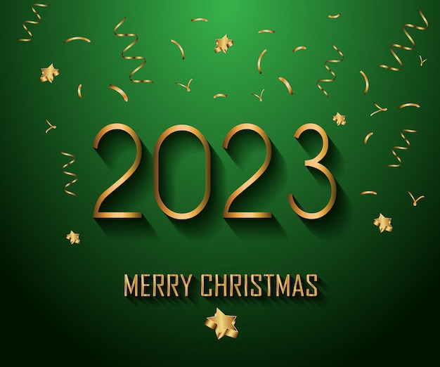 2023 Merry Christmas background