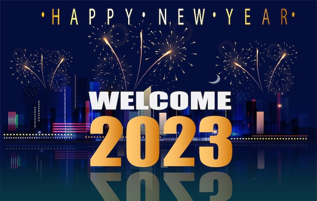 2023 New Year Background