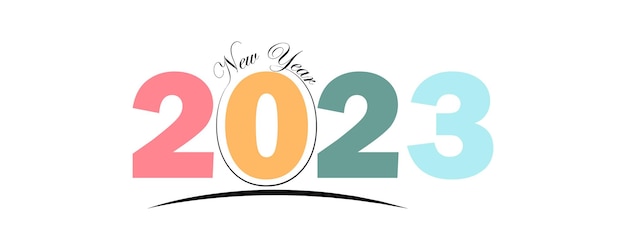 Vector 2023 new year banner