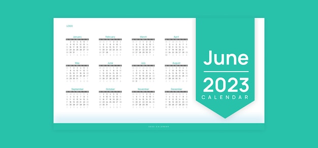2023 новый год шаблон чистого календаря