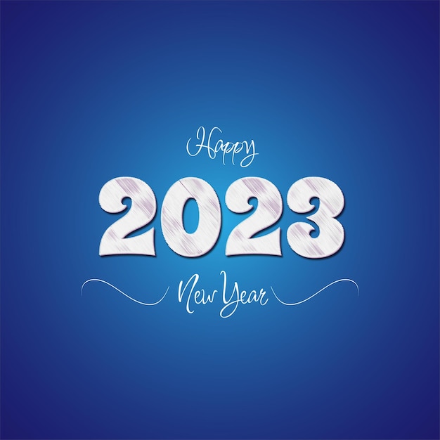 2023 New Year Title Design