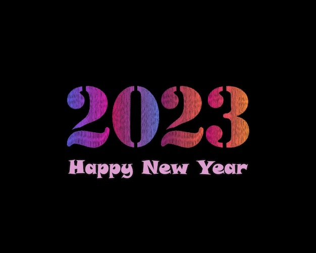 2023 New Year Title Design