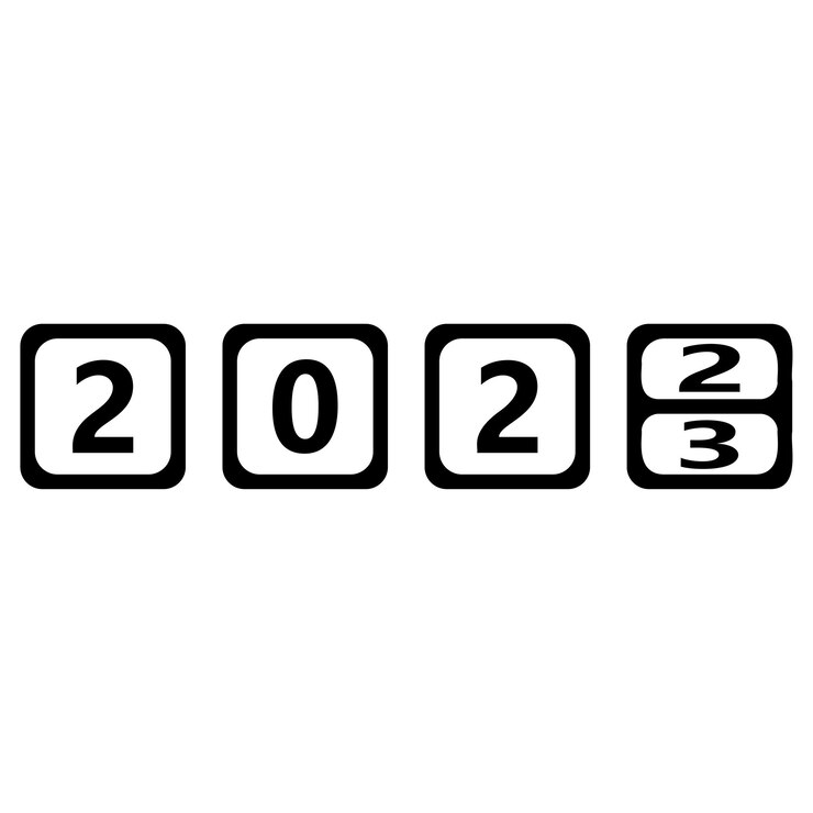Vector 2023 rollover button concept twenty twenty three vector happy new year 2023 hny wishes new years eve