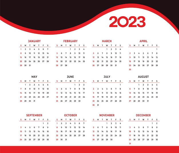 2023 wand- en tafelkalender