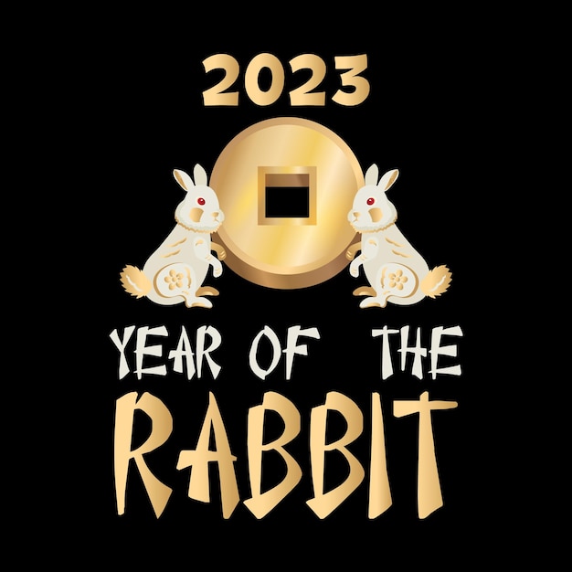 2023 Year of The Rabbit Shirt Design