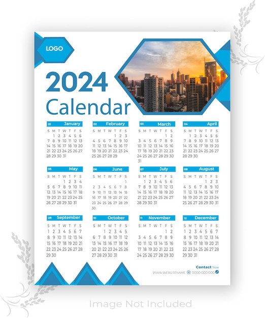 2024 Calendar Template