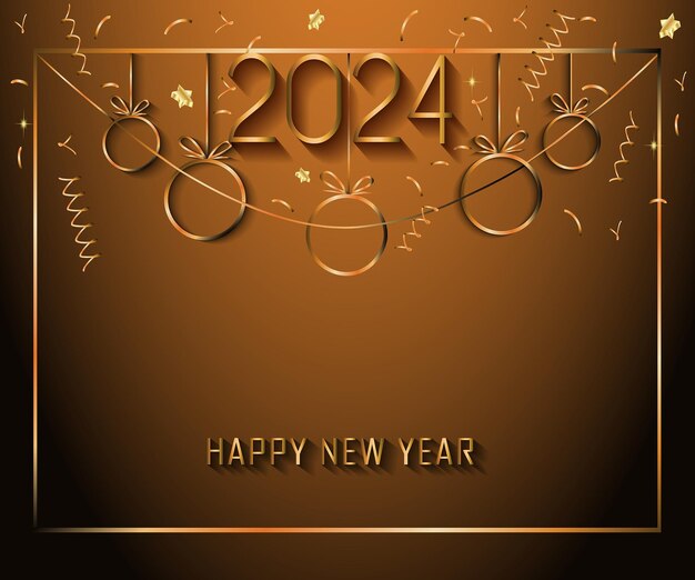 2024 新年あけましておめでとうございます季節の招待状お祝いポスター グリーティング カードの背景