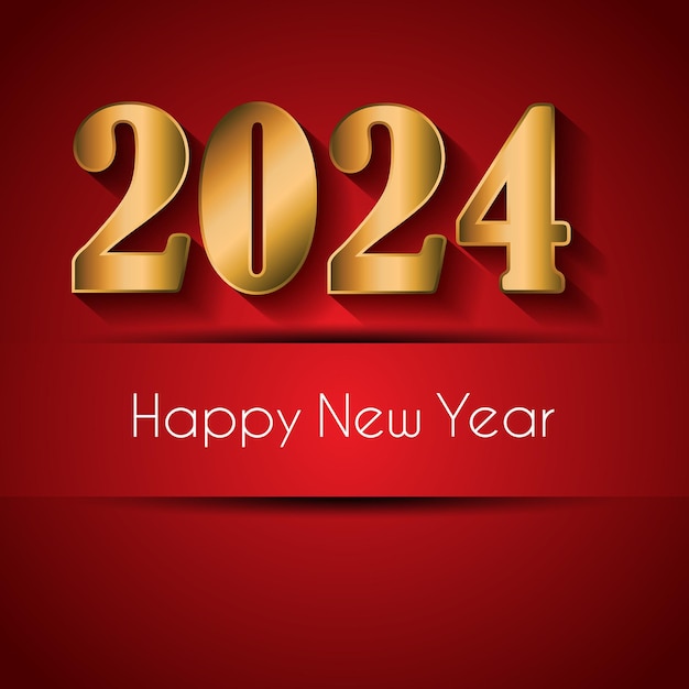 2024 Happy New Year background