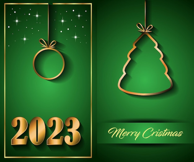 Premium Vector | 2024 merry christmas background for your seasonal ...