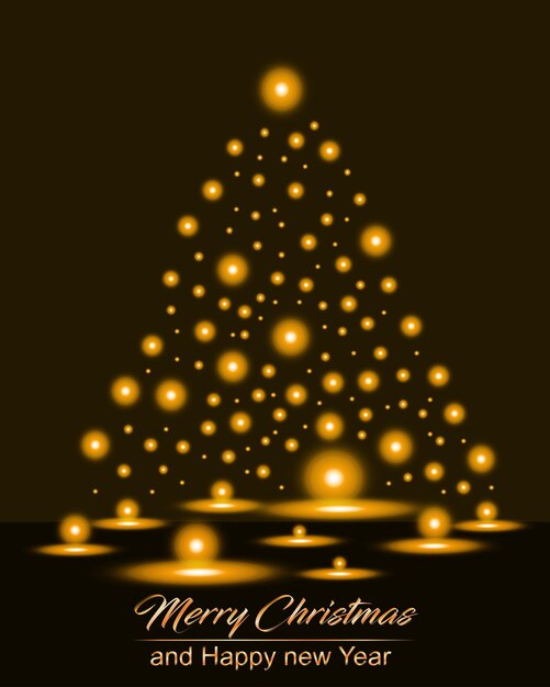 Vector 2024 merry christmas background